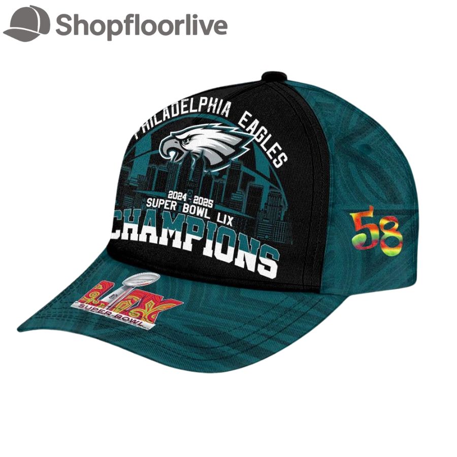 Philadelphia Football Super Bowl LIX 2025 Limited Edition Classic Cap