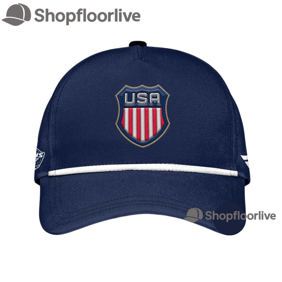 NHL 4 Nations Faceoff USA Premium Cap Hats