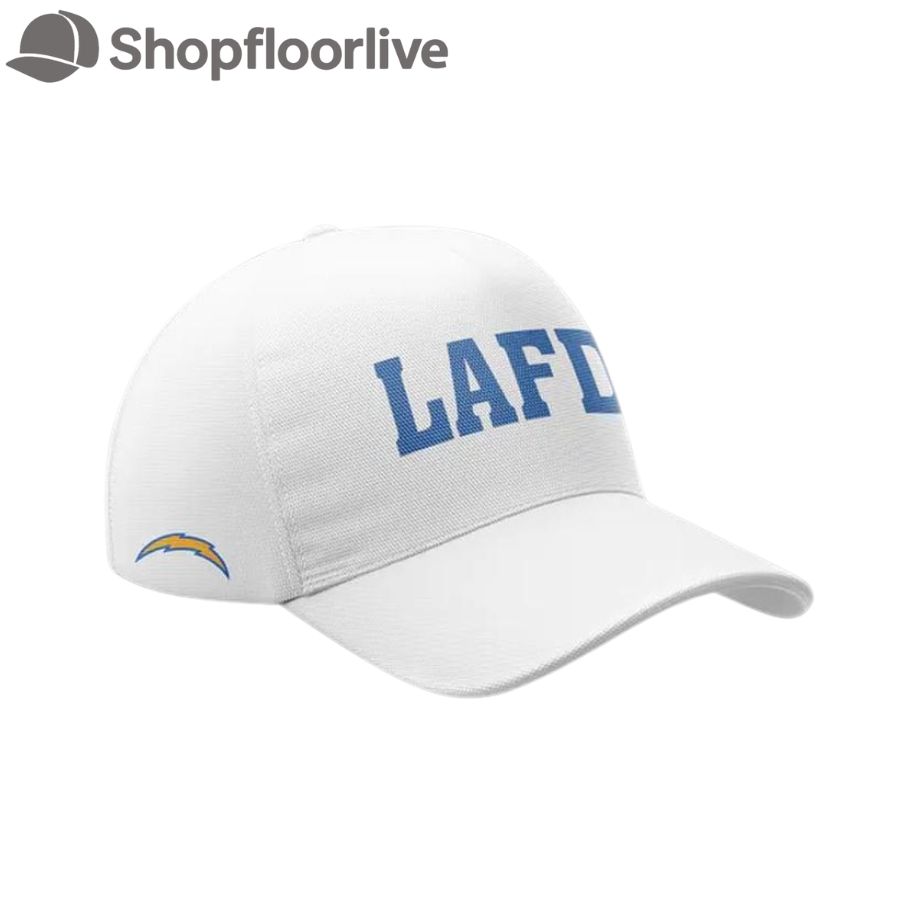 Los Angeles Chargers NFL 2025 LAFD Cap Hats
