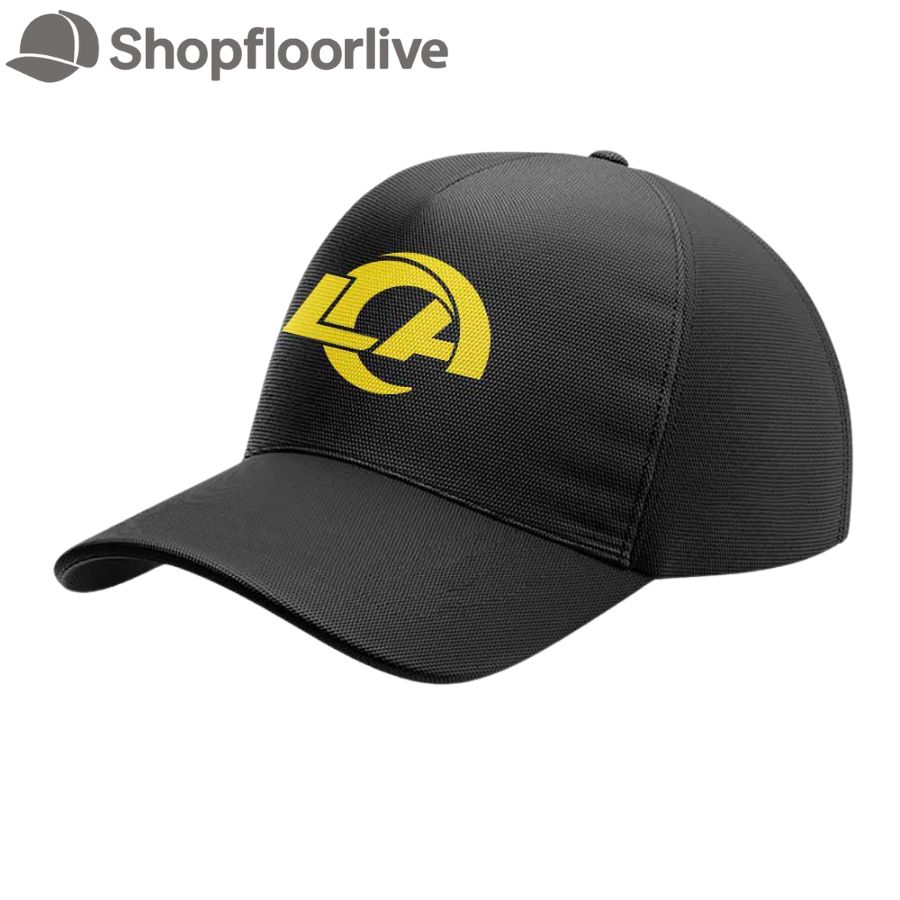 Los Angeles Rams LAFD Limited Edition Black Cap