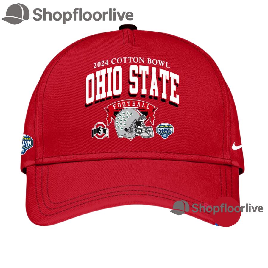 Ohio State Football Cotton Bowl Champions 2025 Red Cap