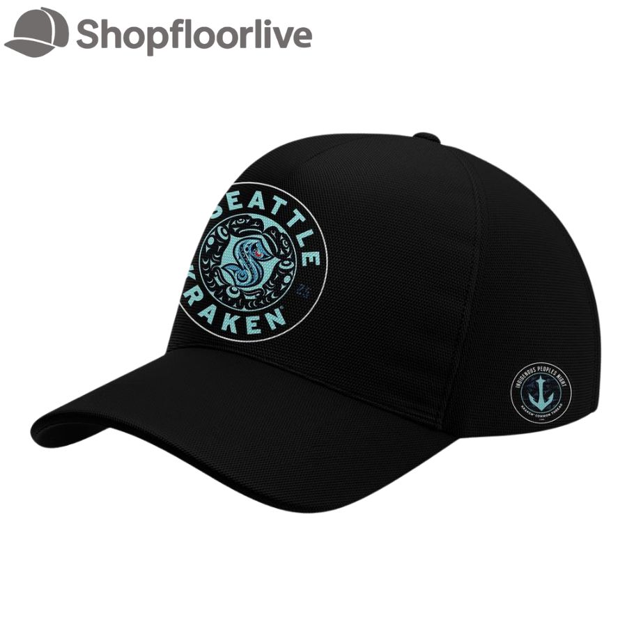 Seattle Kraken Indigenous Peoples Night Black Cap