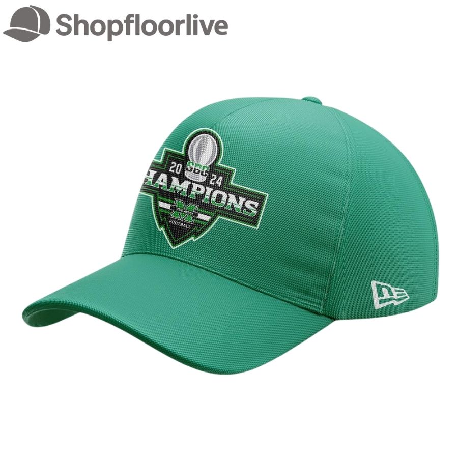 Marshall Thundering Herd Football 2024 Sun Belt Football Conference Champions Cap