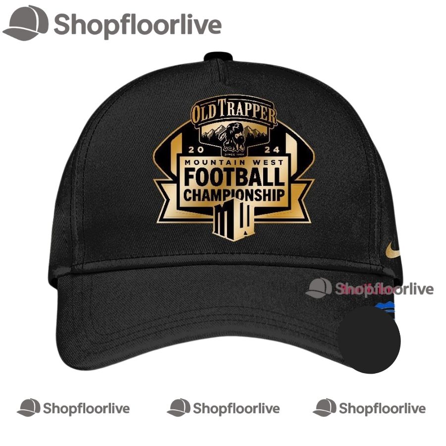 Boise State Broncos Football NCAA 2024 Limited Mountain West Champion New Design Cap