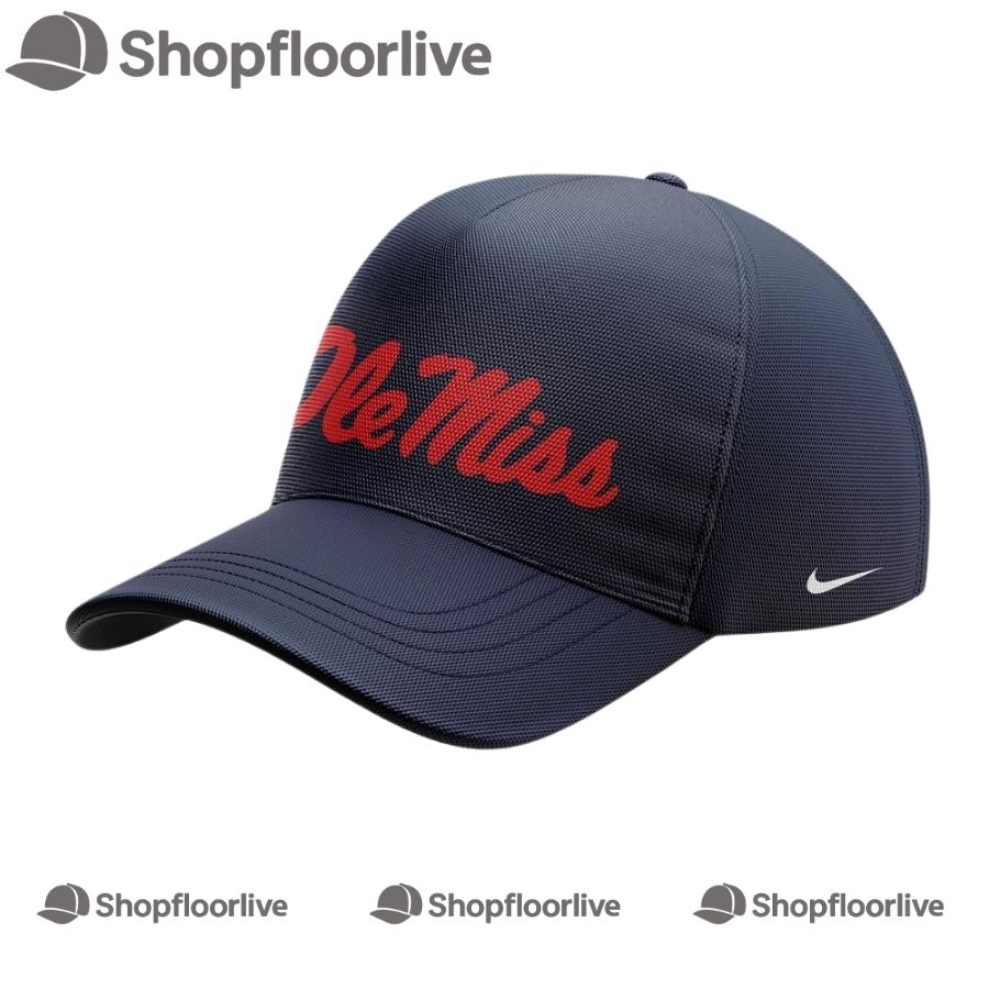 Ole Miss Rebels 2024 Egg Bowl Back To Back Champions Limited Edition Navy Cap