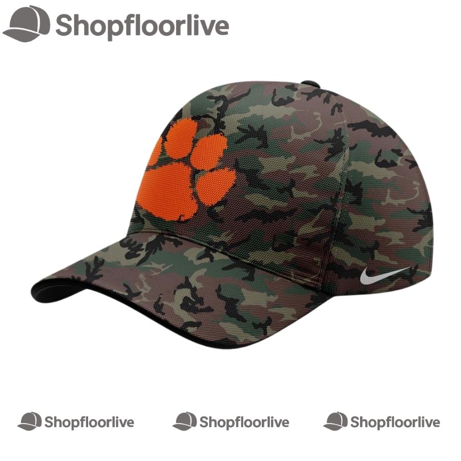 Clemson Tigers Football Special 2024 Veterans Military Appreciation Cap