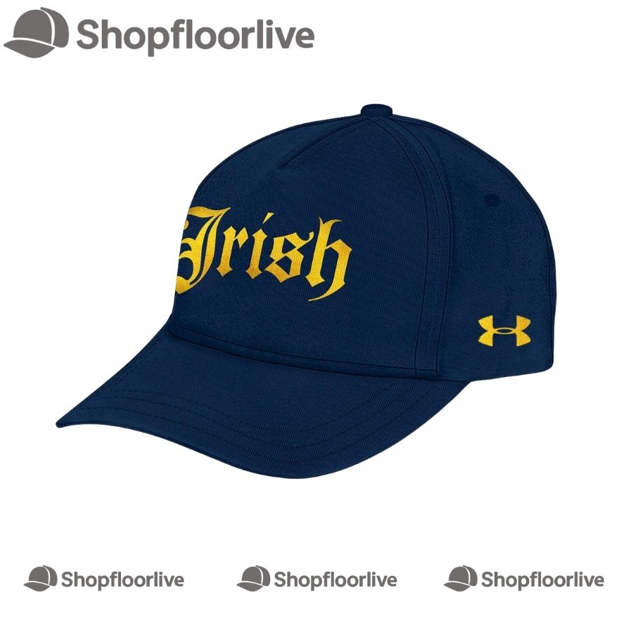 Notre Dame Fighting Irish 2024 Shamrock SeriesPlay Like A Champion Today Cap