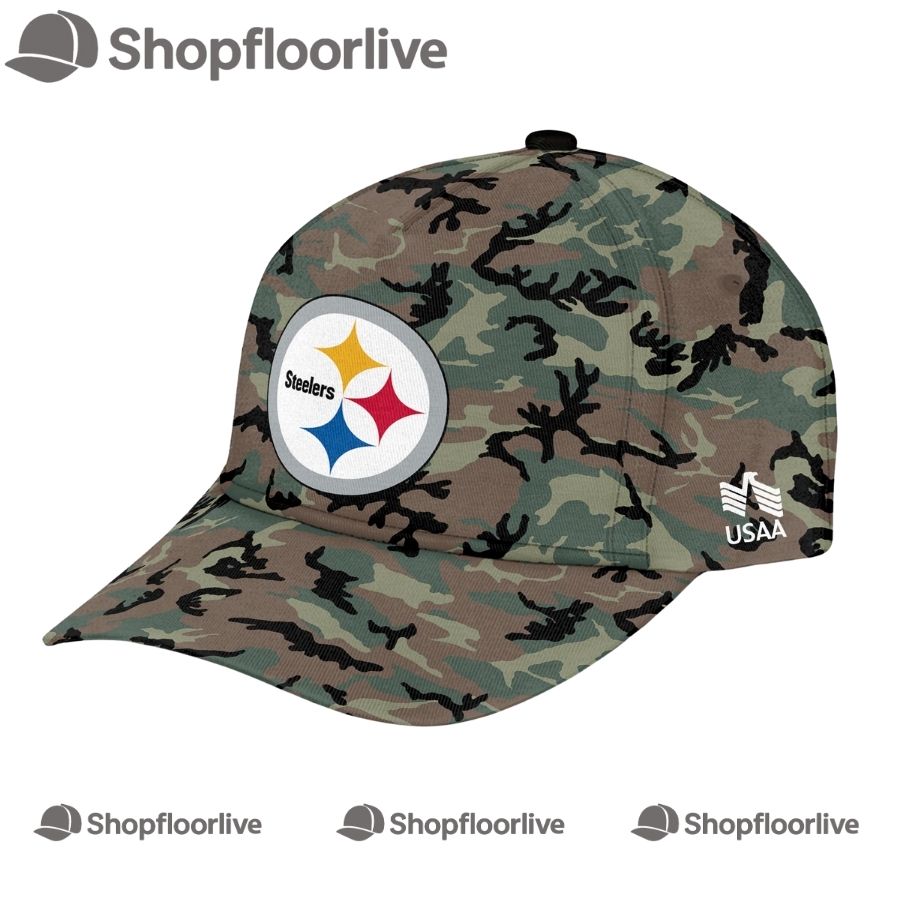 Pittsburgh Steelers 2024 NFL Veterans Military Appreciation Cap