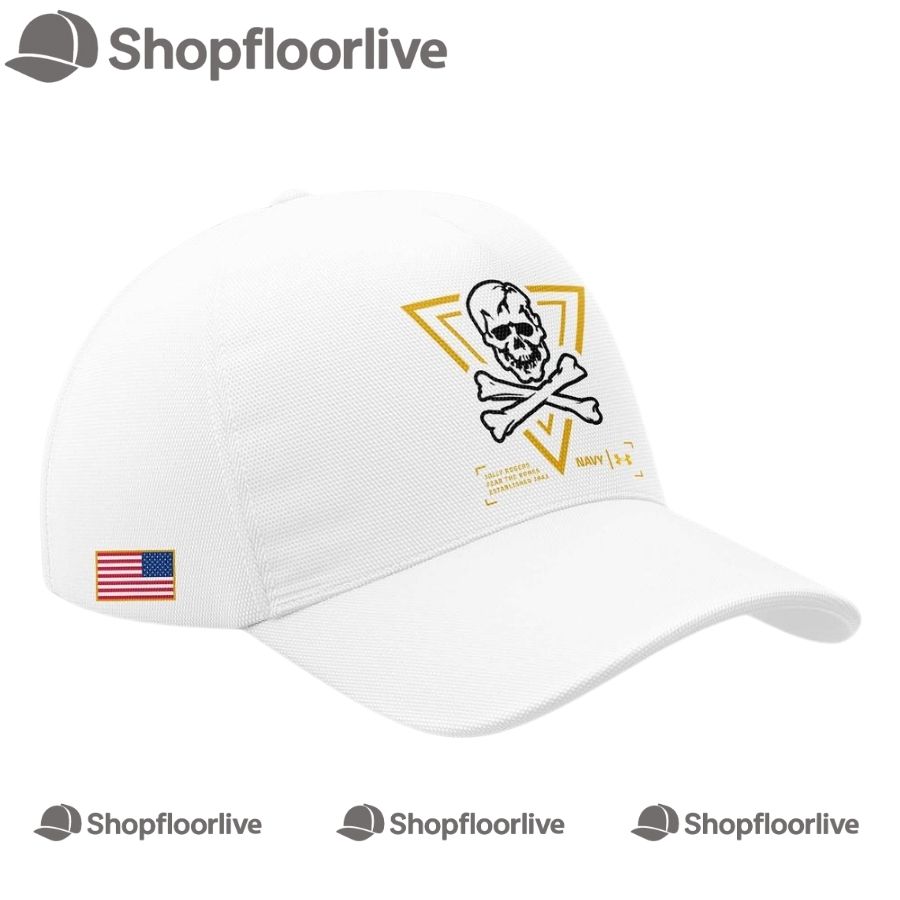Navy Midshipmen 2024 NCAA Football Special New Jolly Rogers Cap