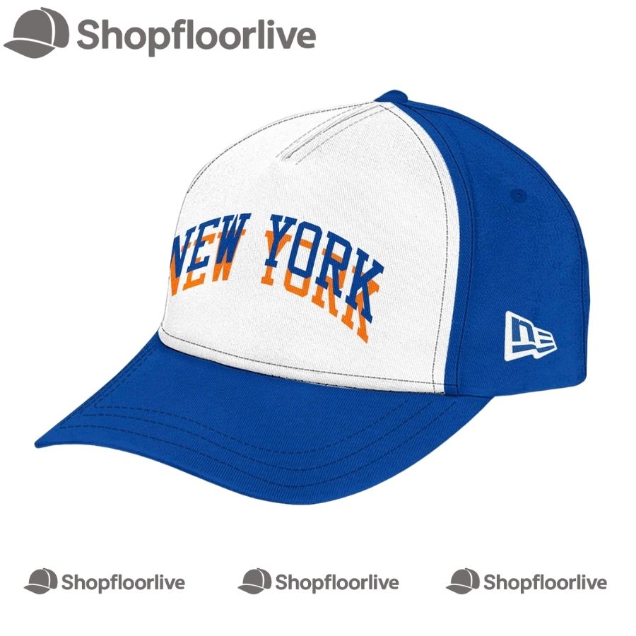 New York Knicks Basketball Season 2025 Cap Hats