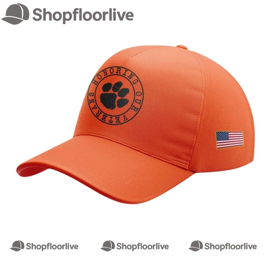 Clemson Tigers NCAA 2024 Veteran Camo Limited New Cap