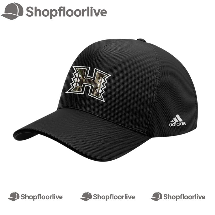 Hawaii Rainbow Warriors NCAA 2024 Logo Camo Cap