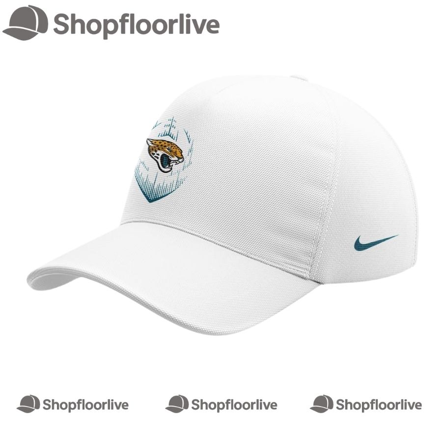 Jacksonville Jaguars NFL 2024 Limited Shell White Aura Cap1