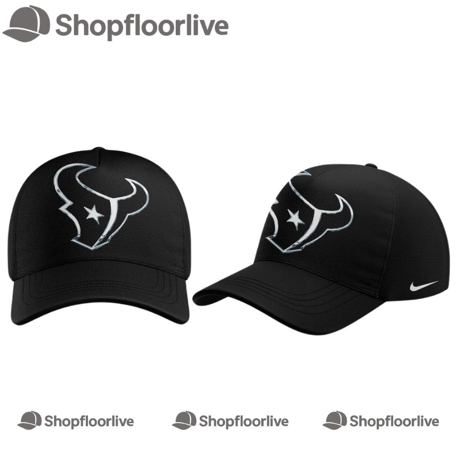 Houston Texans UNIFORM Battle Limited Edition Black Cap