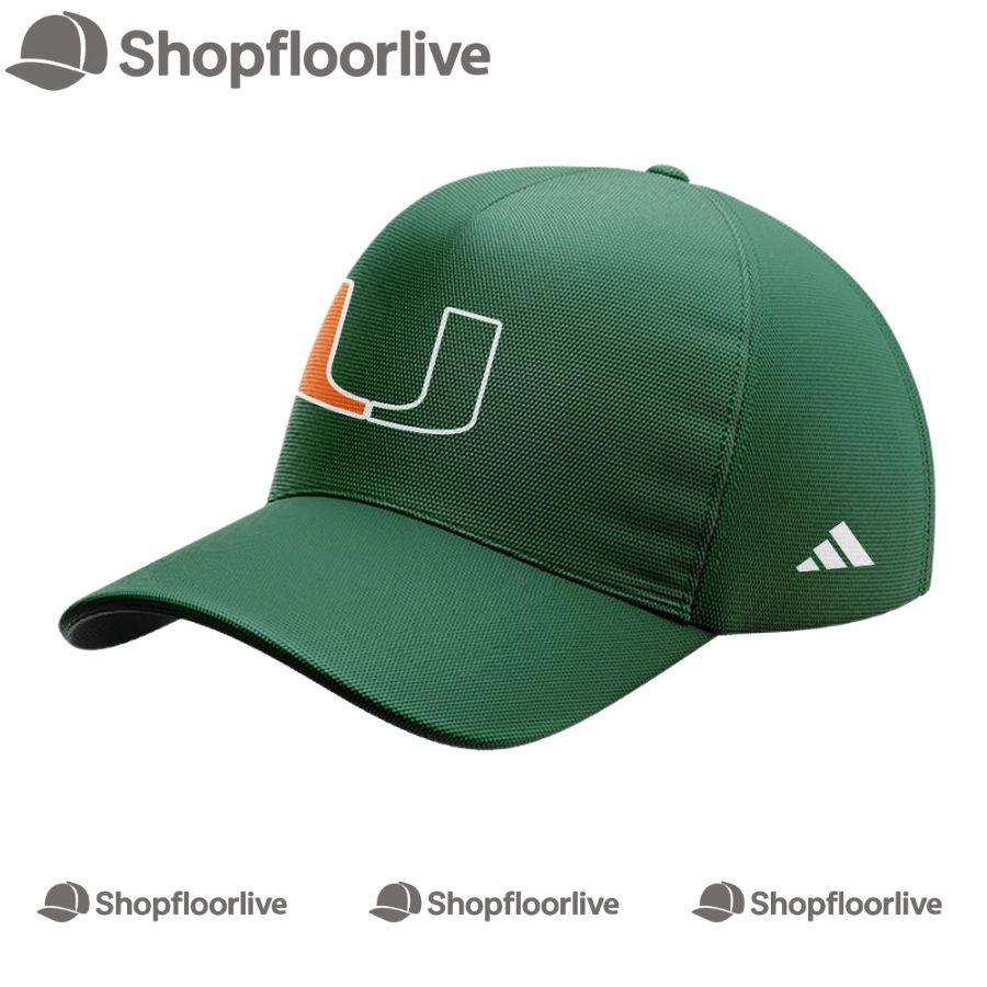 Miami Hurricanes NCAA 2024 Limited New Design Green Cap