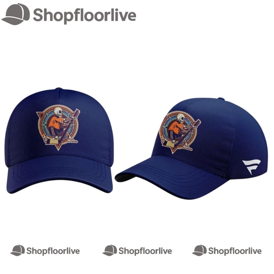 Edmonton Oilers Our Inaugural Dia De Los Muertos Day Of The Dead Cap