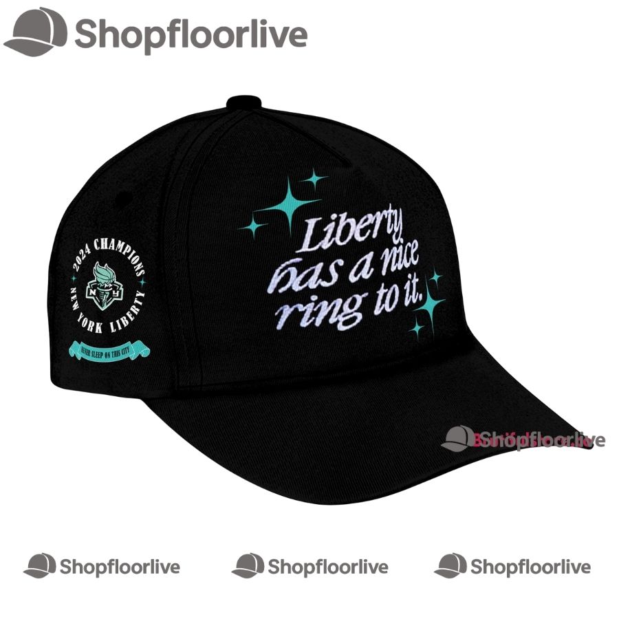 New York Liberty Champions 2024 Limited New Cap