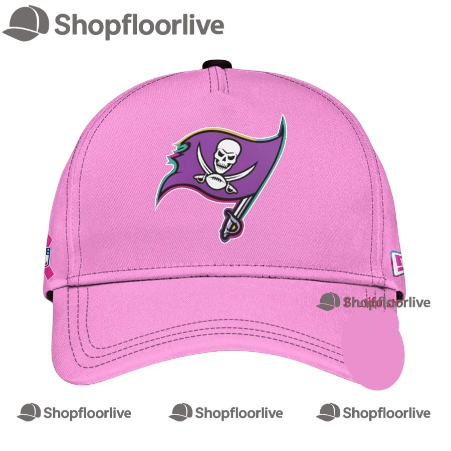 NFL Tampa Bay Buccaneers Crucial Catch Pink Breast Cancer Awareness Limited Edition Cap