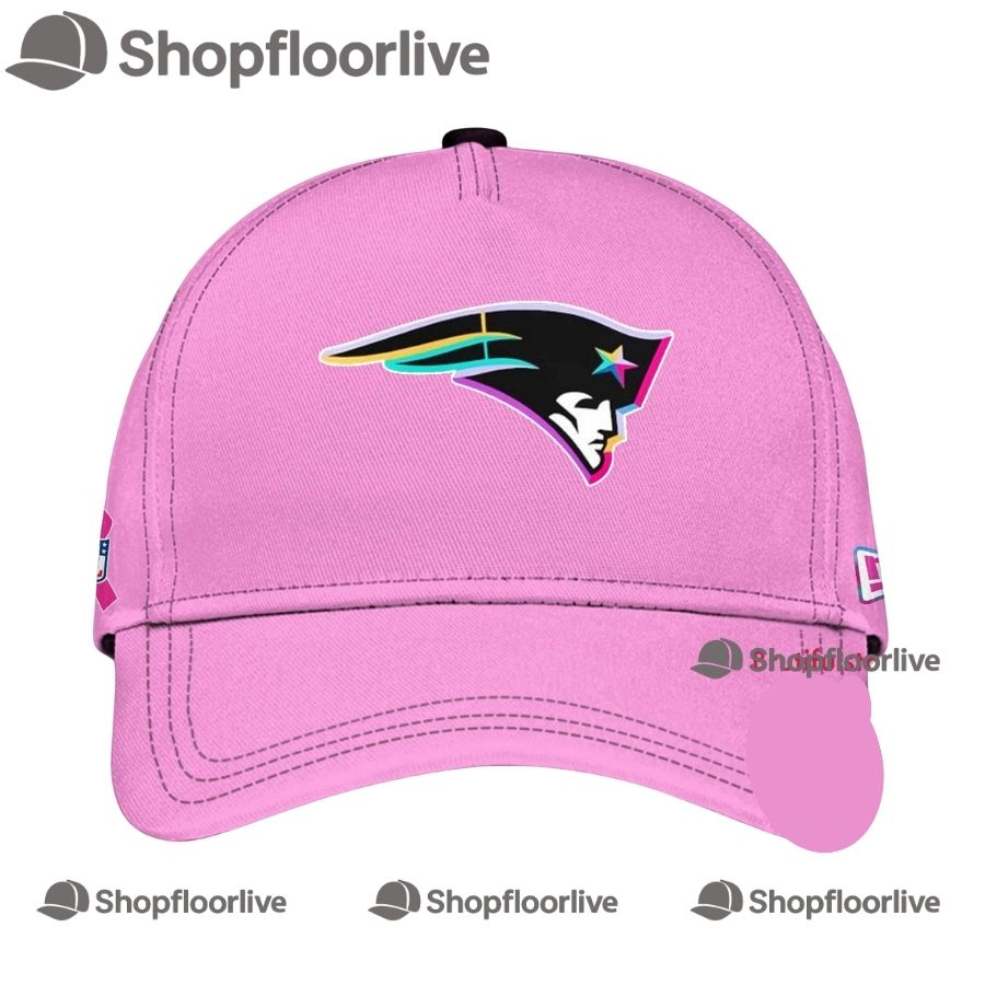 NFL New England Patriots Crucial Catch Pink Breast Cancer Awareness Limited Edition Cap