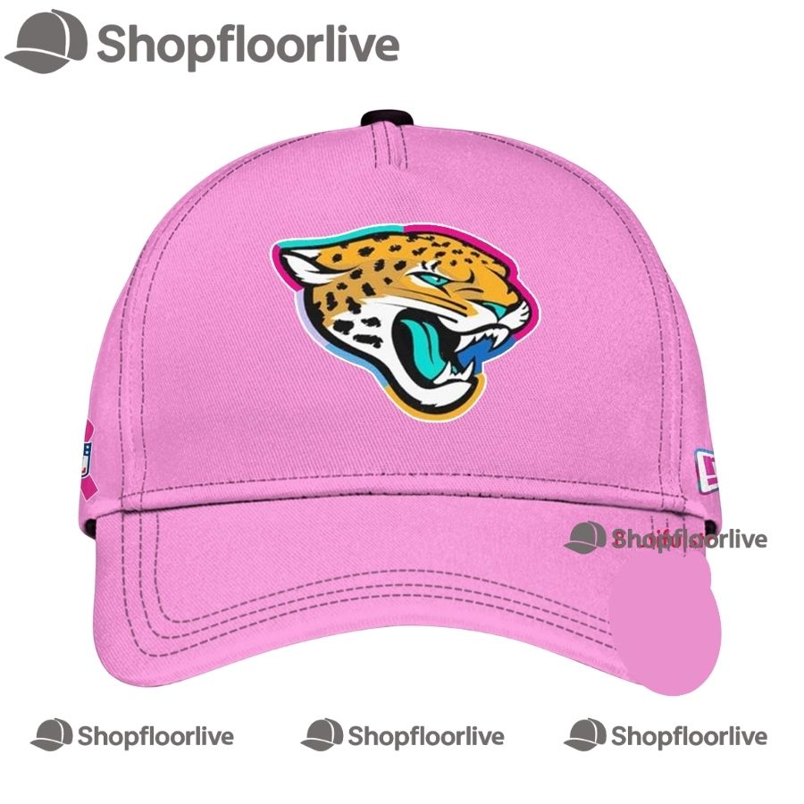 NFL Jacksonville Jaguars Crucial Catch Pink Breast Cancer Awareness Limited Edition Cap