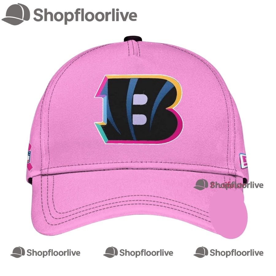 NFL Cincinnati Bengals Crucial Catch Pink Breast Cancer Awareness Limited Edition Cap