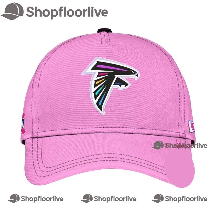 NFL Atlanta Falcons Crucial Catch Pink Breast Cancer Awareness Limited Edition Cap
