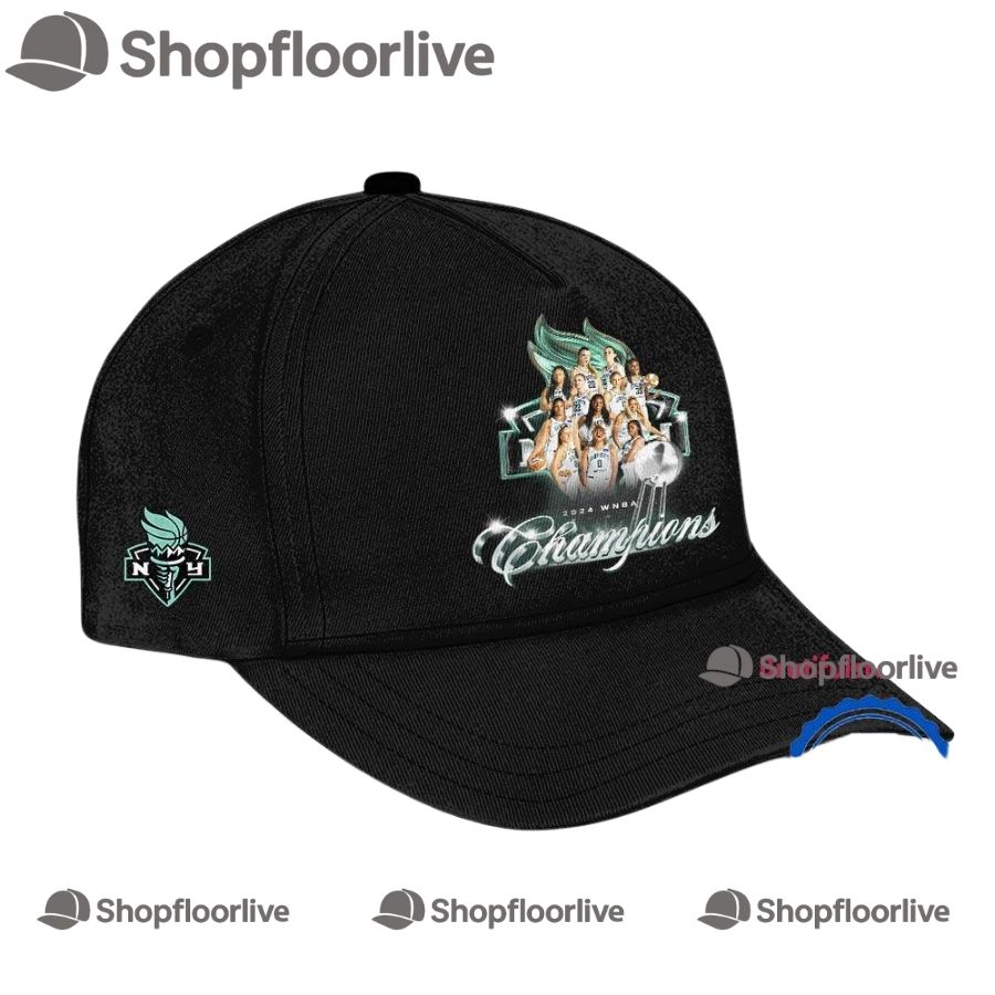 New York Liberty Basketball 2024 WNBA Champions Finals Cap