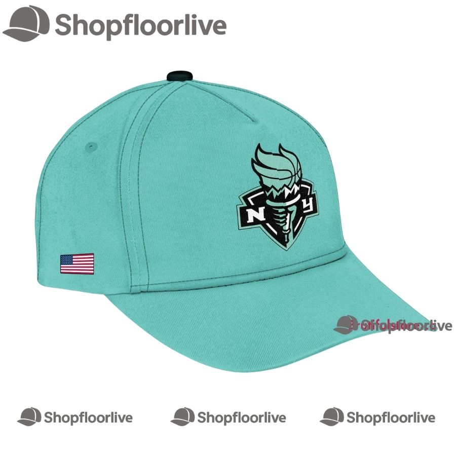 New York Liberty Basketball 2024 Special Her Time To Play Cap Hats