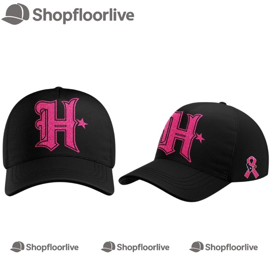 Houston Texans x Breast Cancer Awareness Design New Cap
