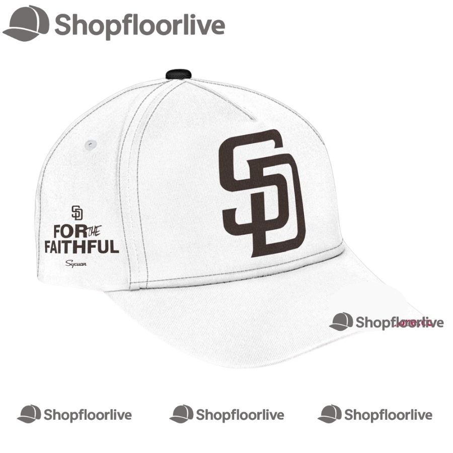 San Diego Padres Fight For The Faithful 2024 All Over Print Cap