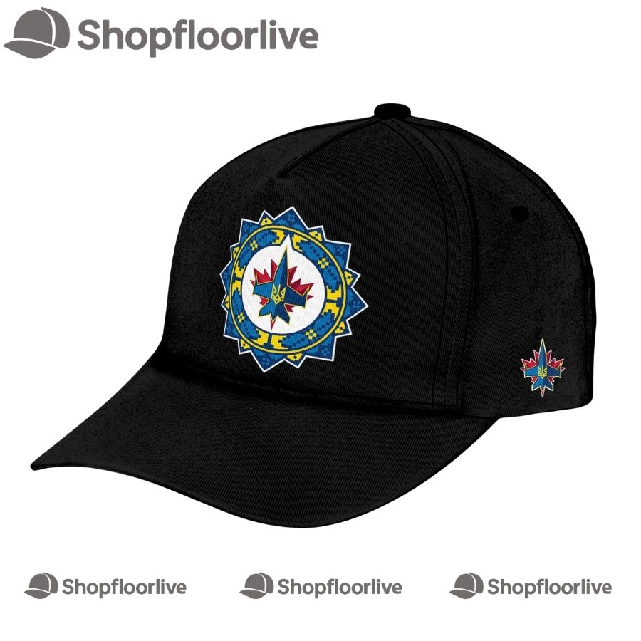 Winnipeg Jets Ukrainian Heritage Night Black Cap