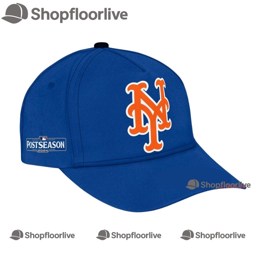 New York Mets Special 2024 MLB Postseason Baseball Cap