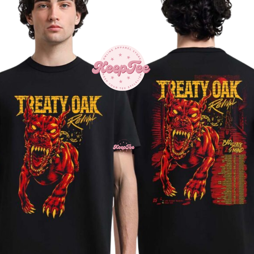 Treaty Oak Revival Bad State Of Mind Part 2 Tour 2025 Shirt