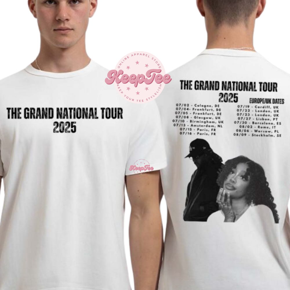 Kendrick Lamar X Sza The Grand National Tour 2025 Shirt