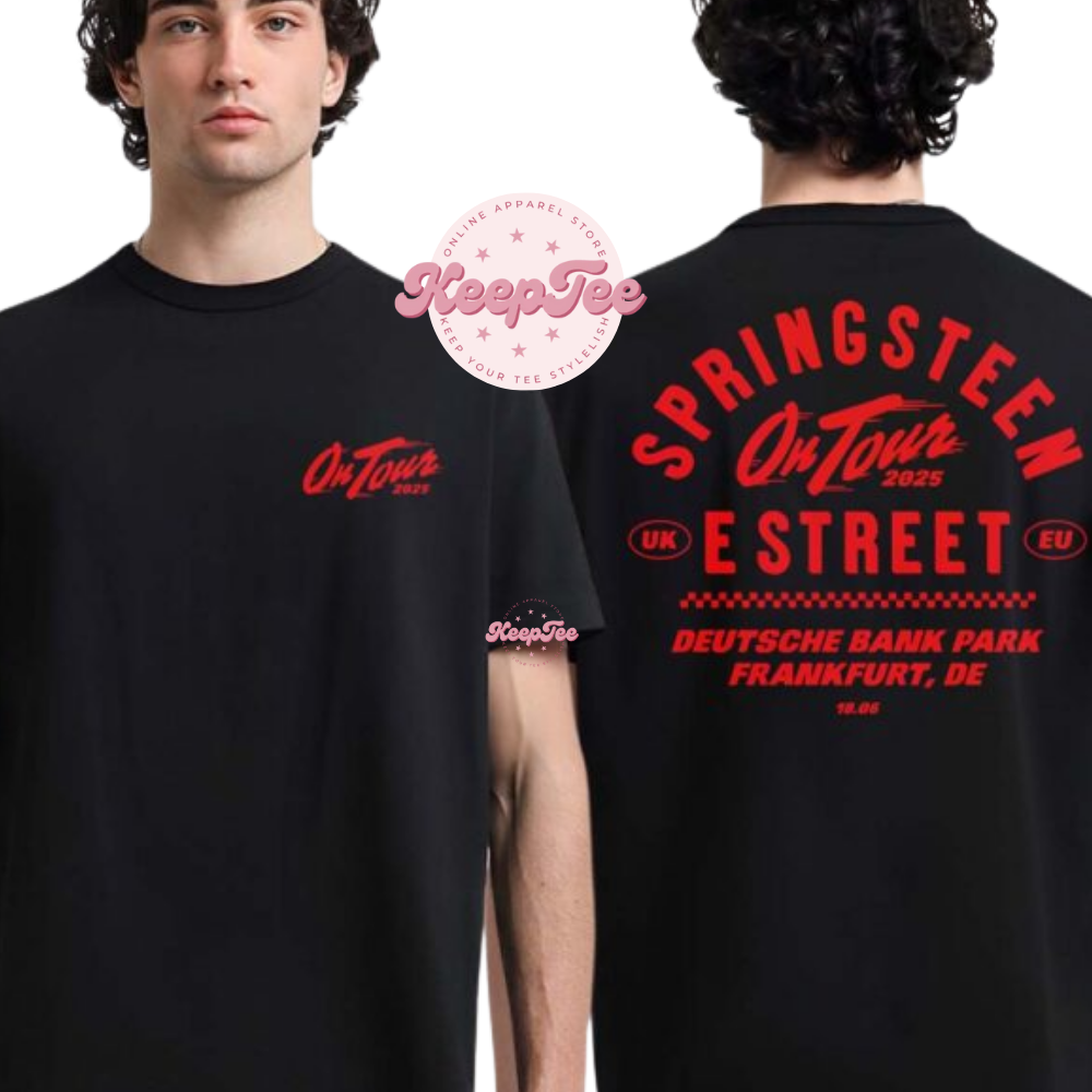 Bruce Springsshirtn And E Street Band World Tour 2025