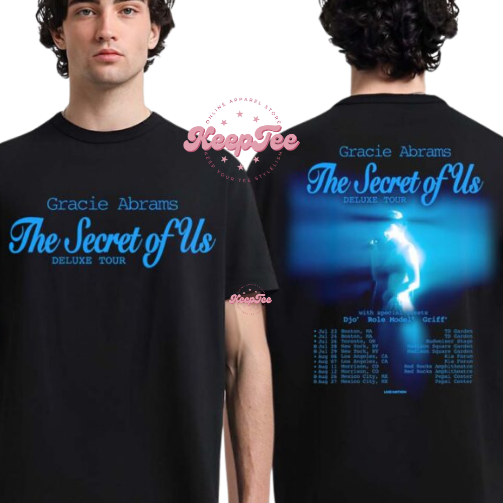Gracie Abrams The Secret Of Us Deluxe Tour 2025 Shirt