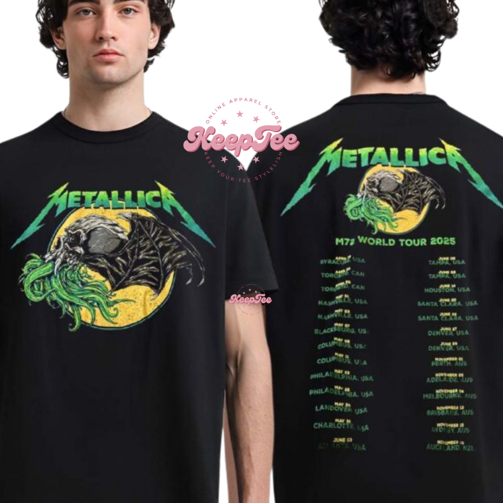 Metallica M72 World Tour 2025 Merch Shirt