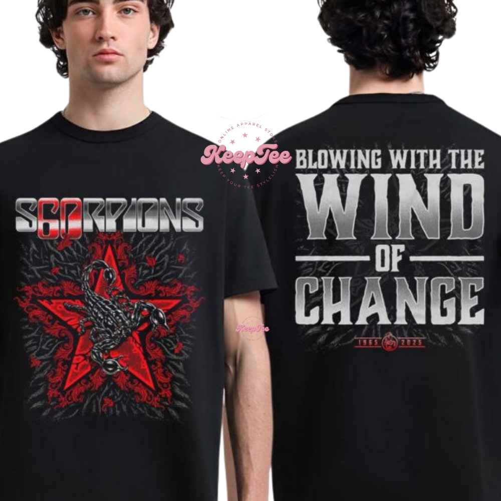 Scorpions 60 Years Of Scorpions European Tour 2025 Shirt