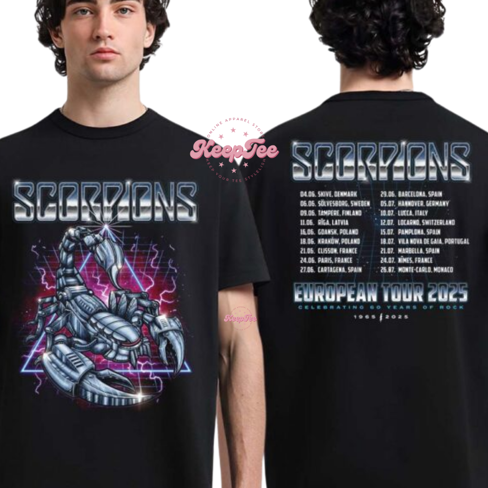 Scorpions European Tour 2025 Shirt