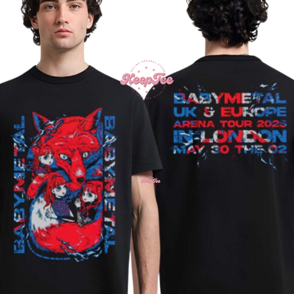 Babymetal Uk And Europe Arena Tour 202 Shirt