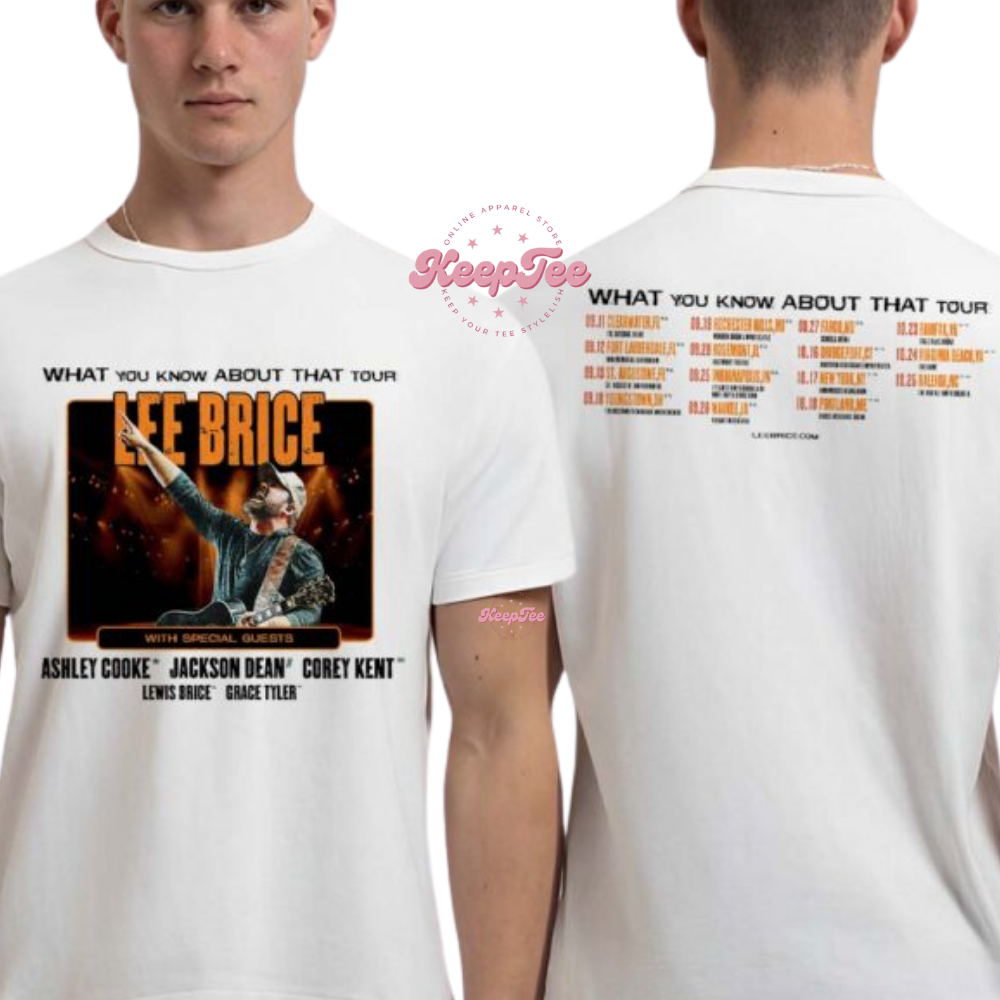 Lee Brice What You Know About That Tour 2025 Shirt