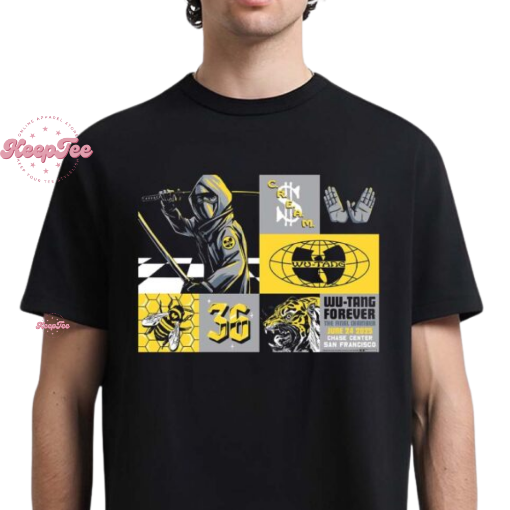 Wu Tang Clan The Final Chamber San Francisco Tour 2025 Shirt