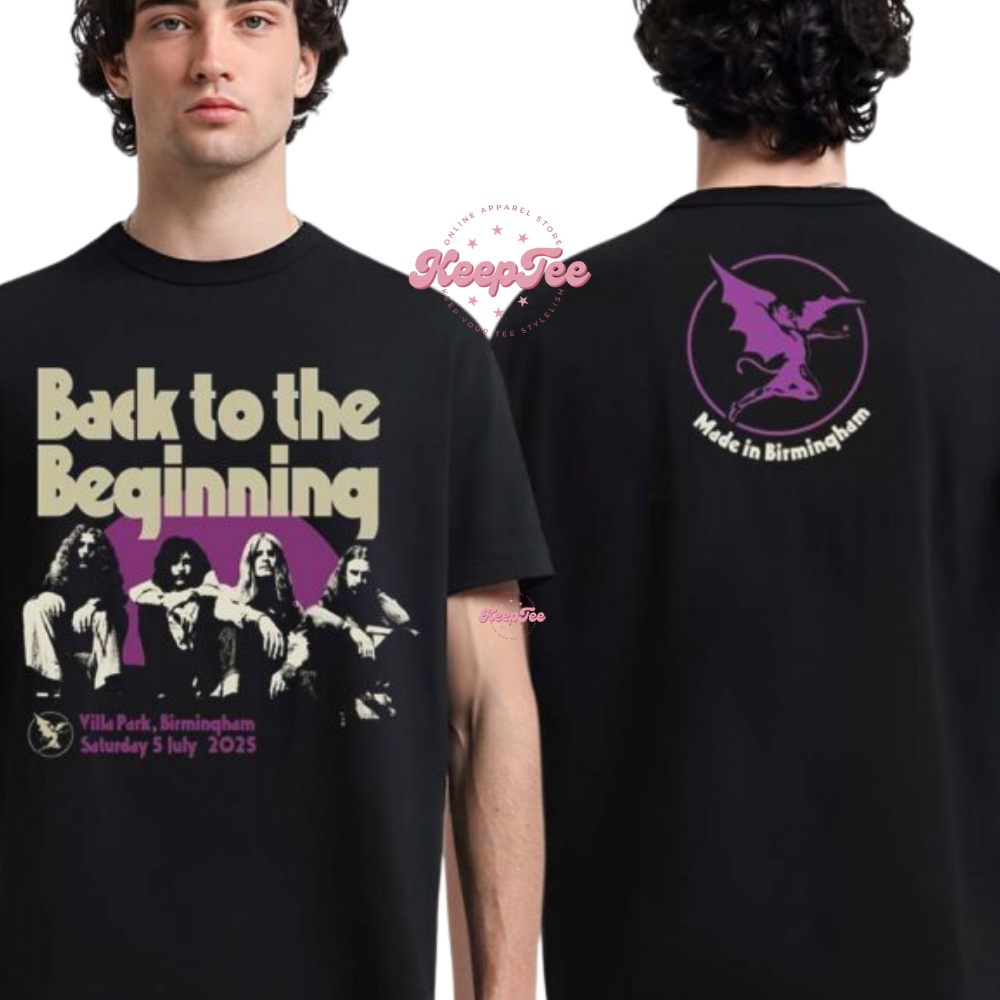 Black Sabbath And Ozzy Osbourne Back To The Beginning 2025 Shirt