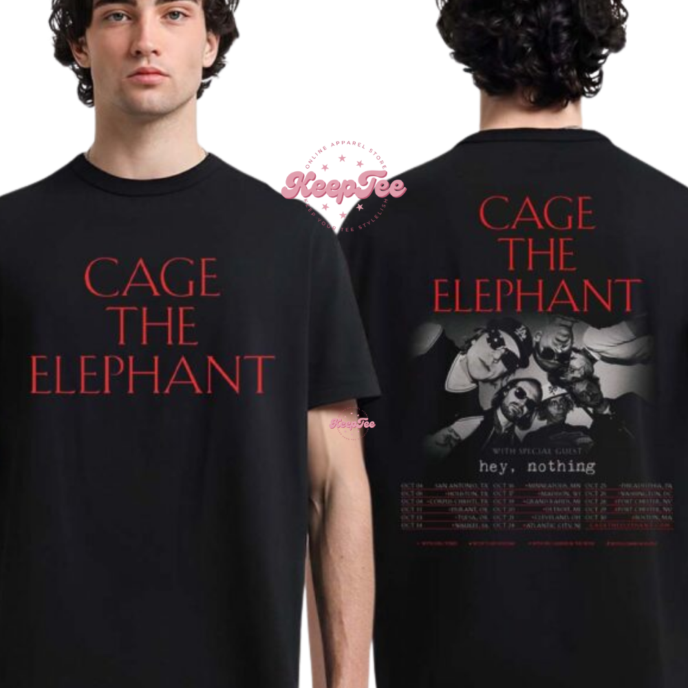 Cage The Elephant North American Tour 2025 Shirt