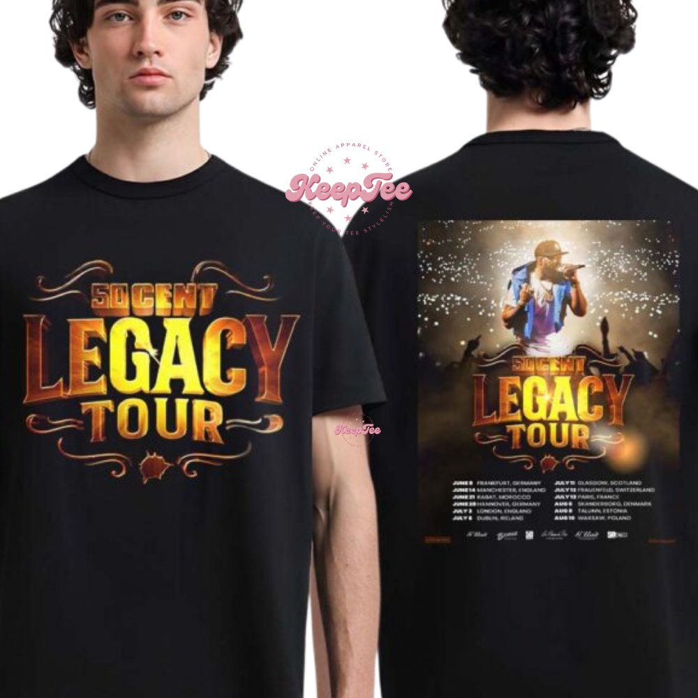 50 Cent Legacy Tour 2025 Shirt