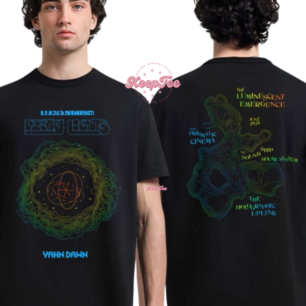 Pretty Lights Lucid Stream Yahn Dawn Tour 2025 Shirt