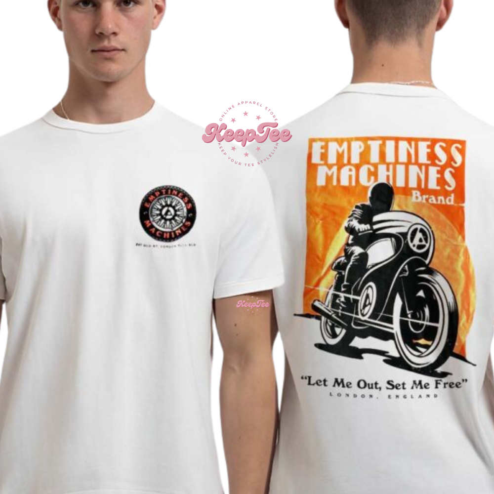 Linkin Park Emptiness Machines Custom Cycles London England Pop Up 2025 Shirt