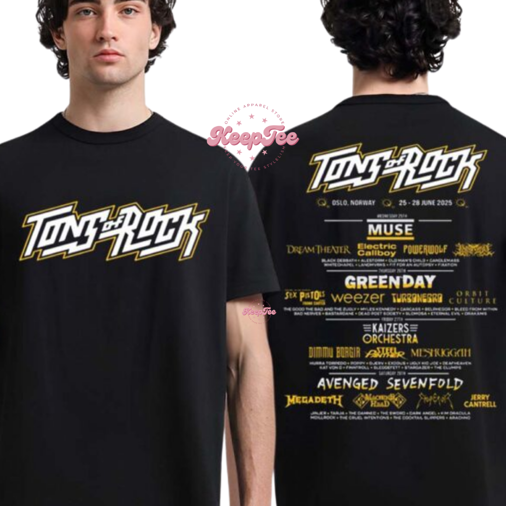 Tons Of Rock 2025 Merch In Oslo Norway Tour 2025 Shirt