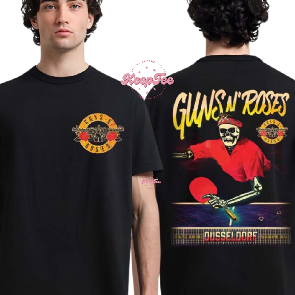 Guns N Roses Dusseldorf 2025 Shirt