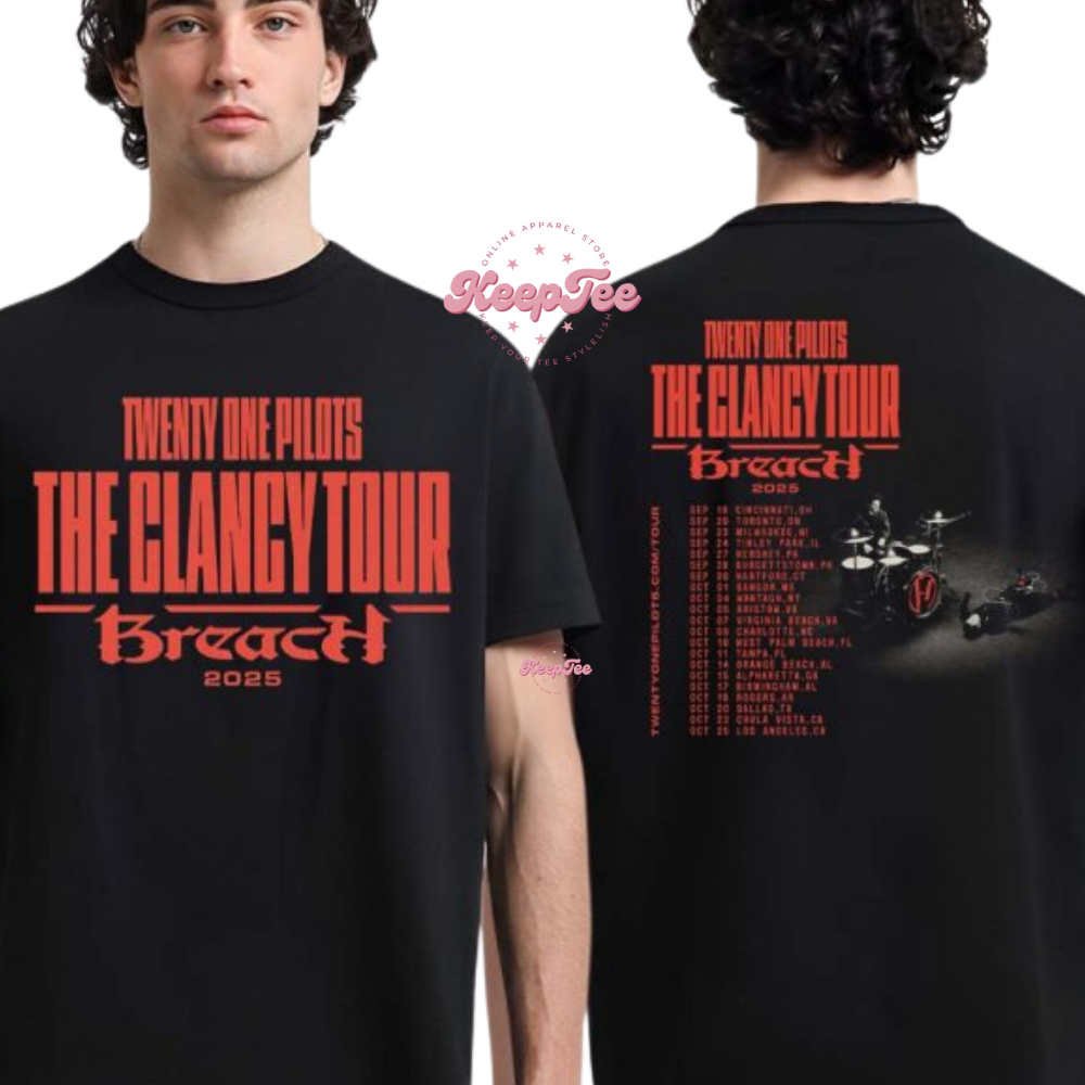 Twenty One Pilots The Clancy Tour Breach 202 Shirt